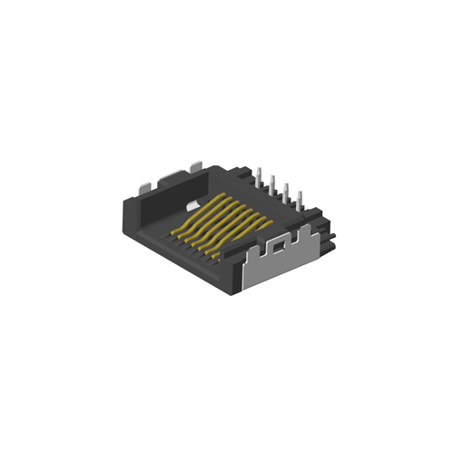 RJ45 1X1 TAB-UP 沉板3.7 DIP無燈帶屏蔽網絡接口