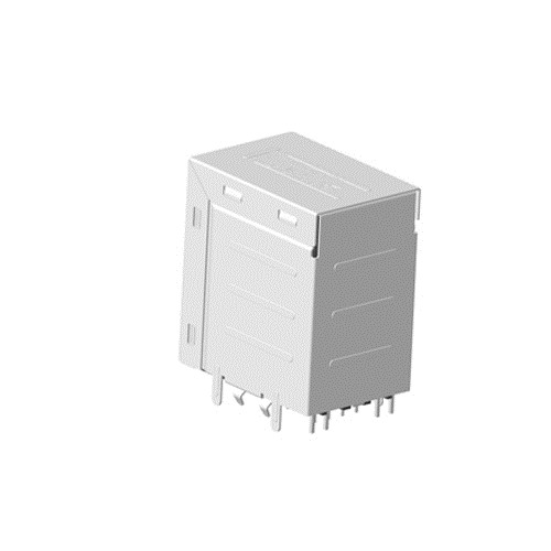 RJ45 1X1 雙USB 2.0 帶（dài）燈 帶屏蔽 無彈片網（wǎng）絡接口